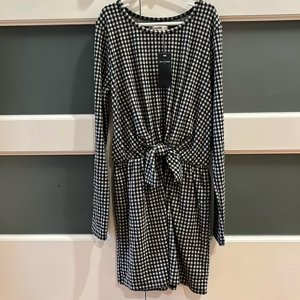 Abercrombie Kids black/white size 11/12 dress